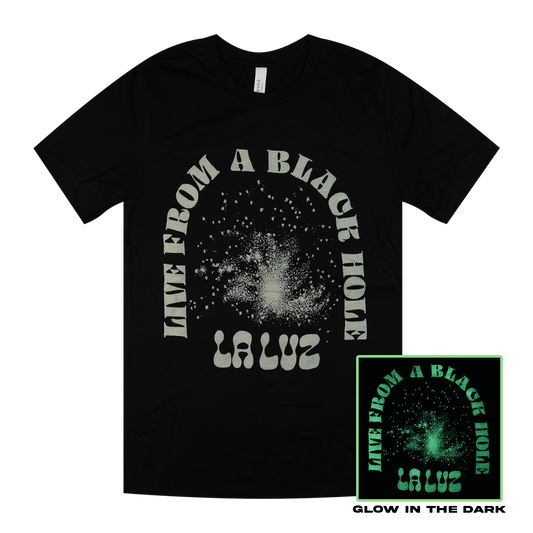 La Luz "Black Hole (Glow-In-The-Dark)" T-Shirt