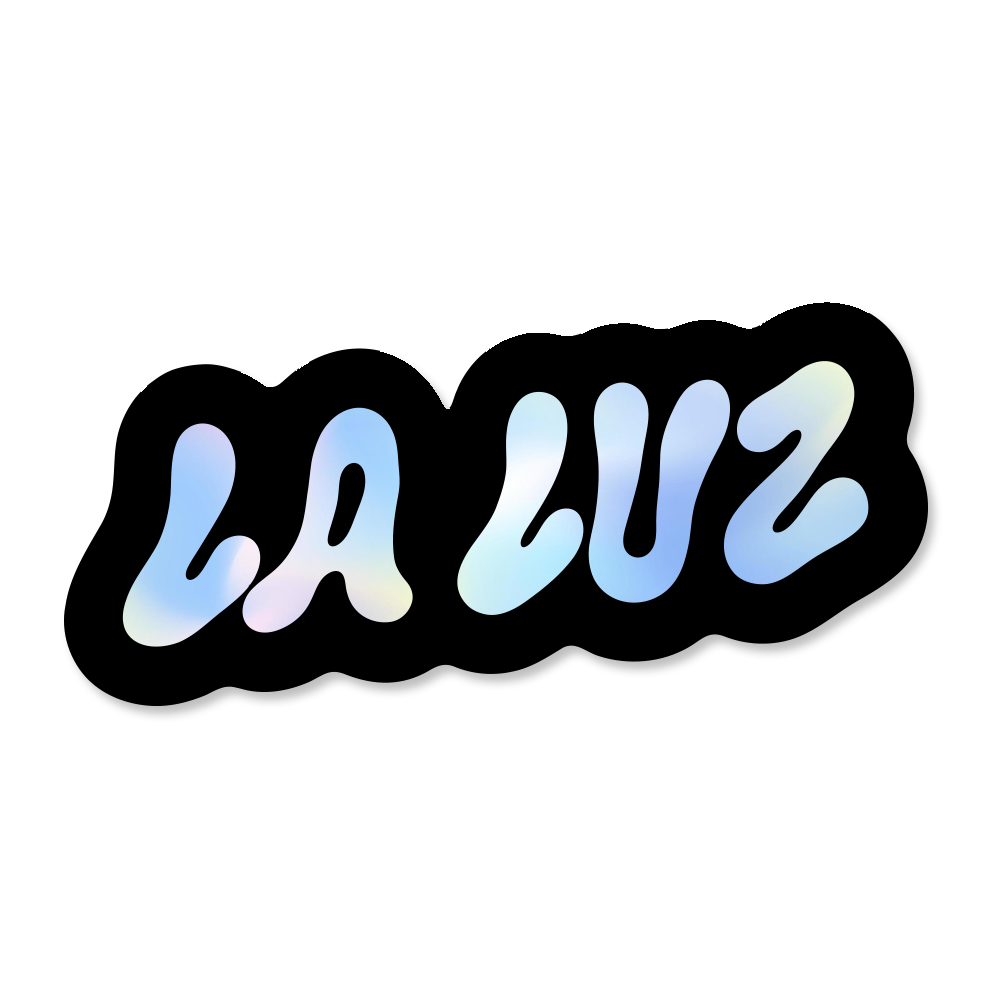 La Luz "Logo" Holographic Sticker