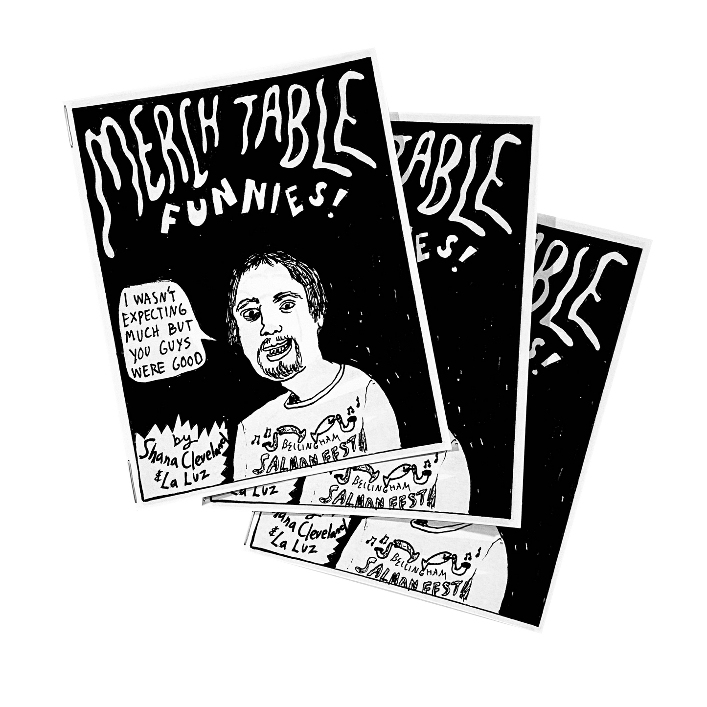 Shana Cleveland "Merch Table Funnies" Comic Zine