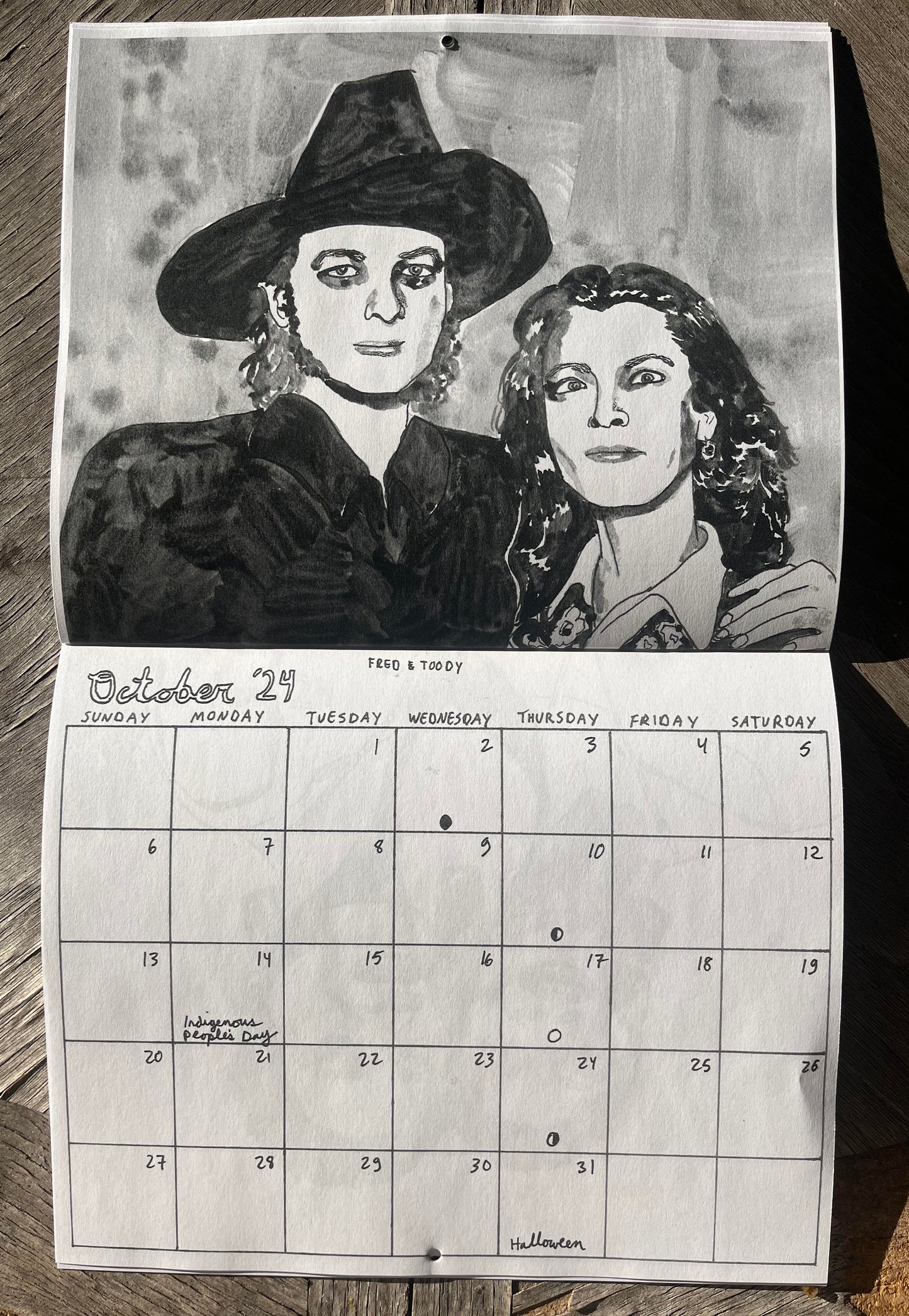 Crawdad Cleveland’s Famous Faces 2024 Calendar
