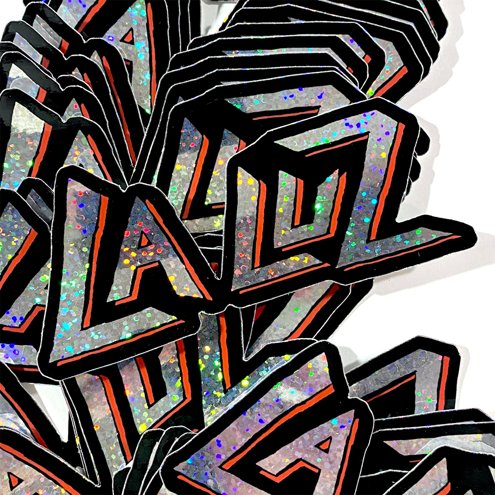 La Luz Glitter Sticker