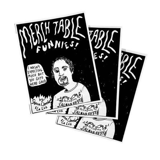 Shana Cleveland "Merch Table Funnies" Comic Zine