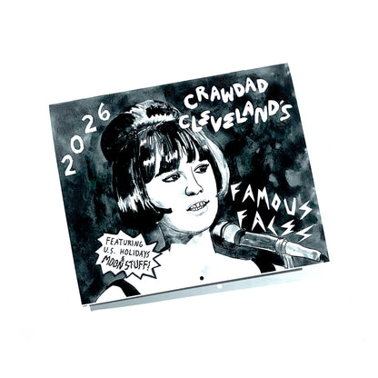 Crawdad Cleveland’s Famous Faces Calendar 2026