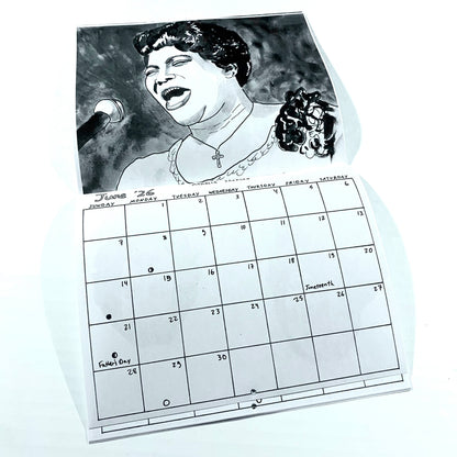 Crawdad Cleveland’s Famous Faces Calendar 2026