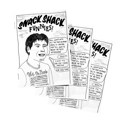 Shana Cleveland "Snack Shack Phunnyz" Comic Zine