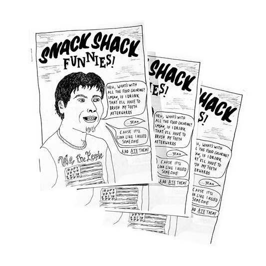 Shana Cleveland "Snack Shack Phunnyz" Comic Zine