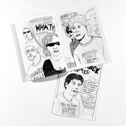 Shana Cleveland "Snack Shack Phunnyz" Comic Zine