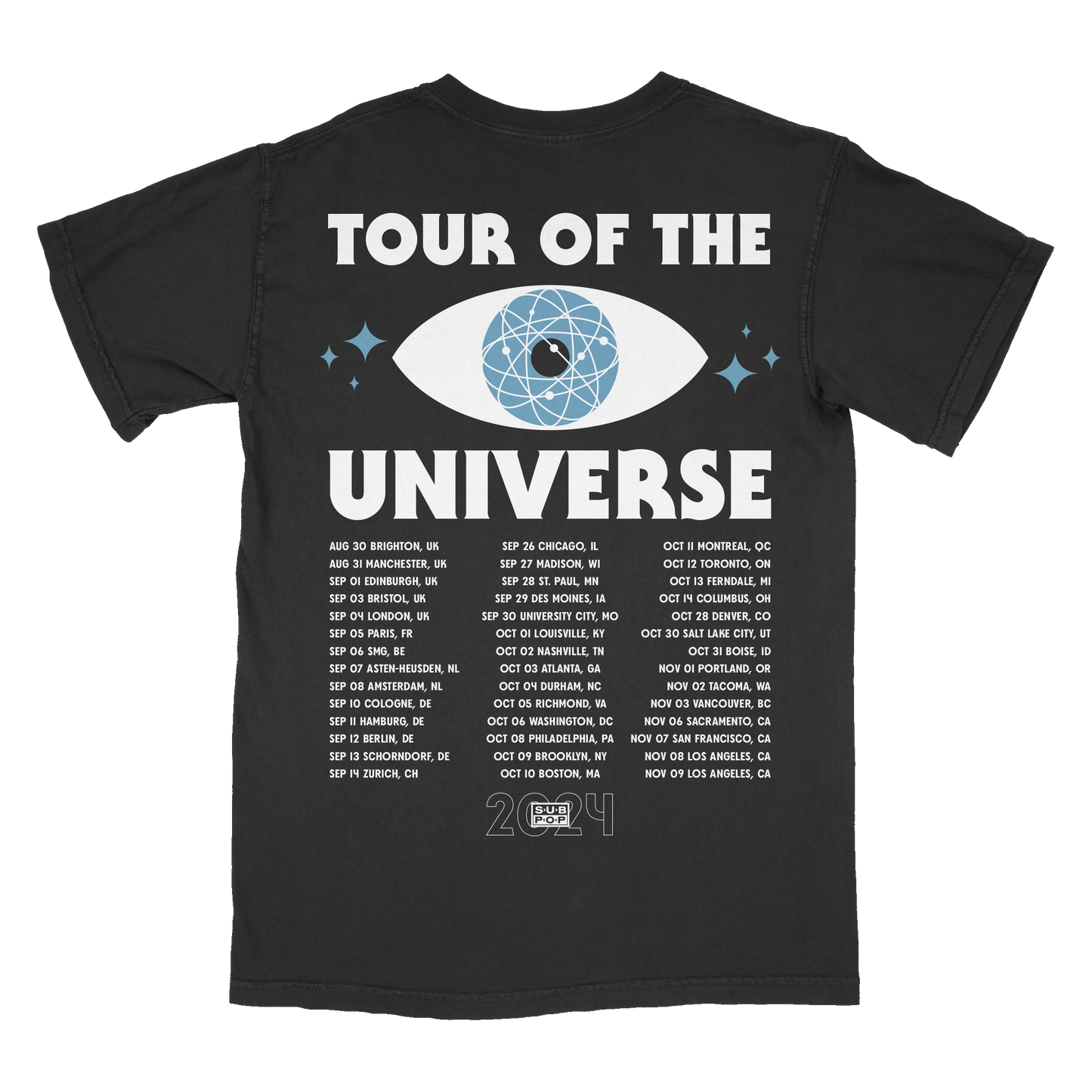 La Luz "Tour of the Universe 2024" Pocket T-Shirt